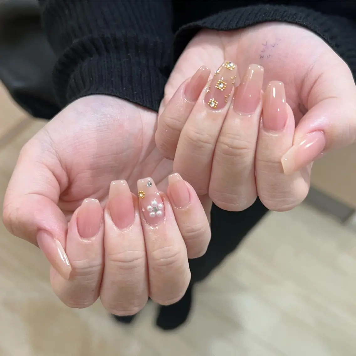 ネイル 春ネイル ハンドネイル Imyme mine Rioのネイルデザイン