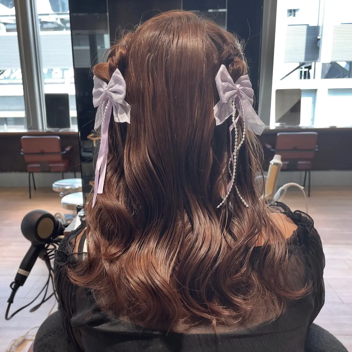 ヘアアレンジ ヘアセット umi/レイヤー カット/アレンジのヘアスタイル
