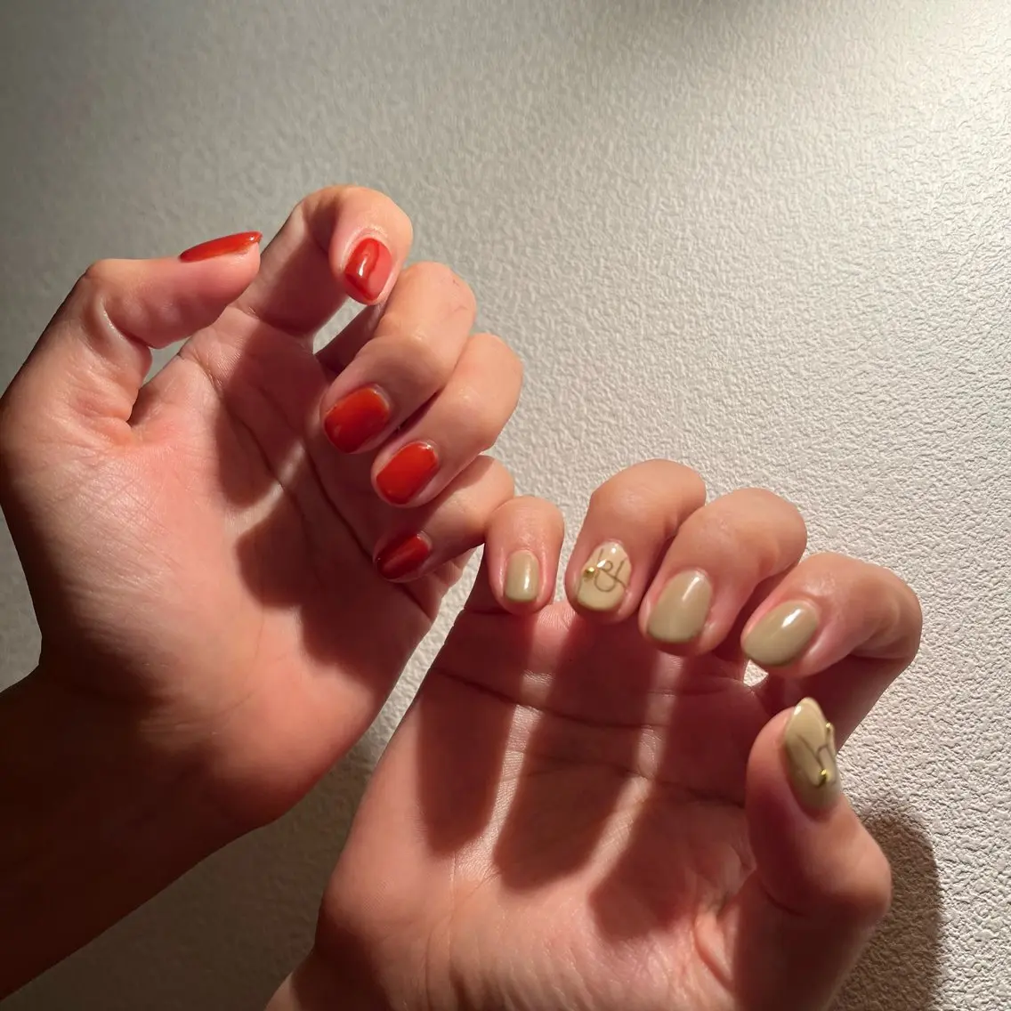 ネイル ニュアンスネイル シンプルネイル K Aのネイルデザイン