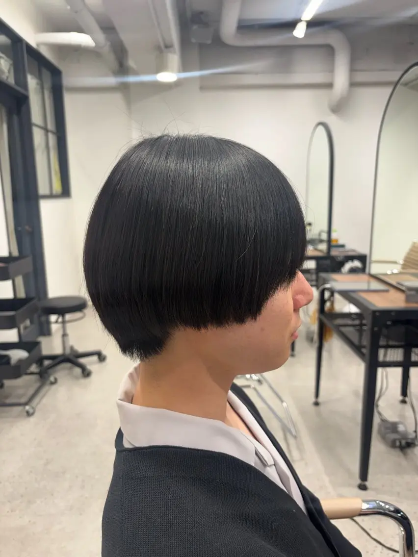 メンズ カット 縮毛矯正 🐈外山　ユカリ🐈 モデル募集中のヘアスタイル
