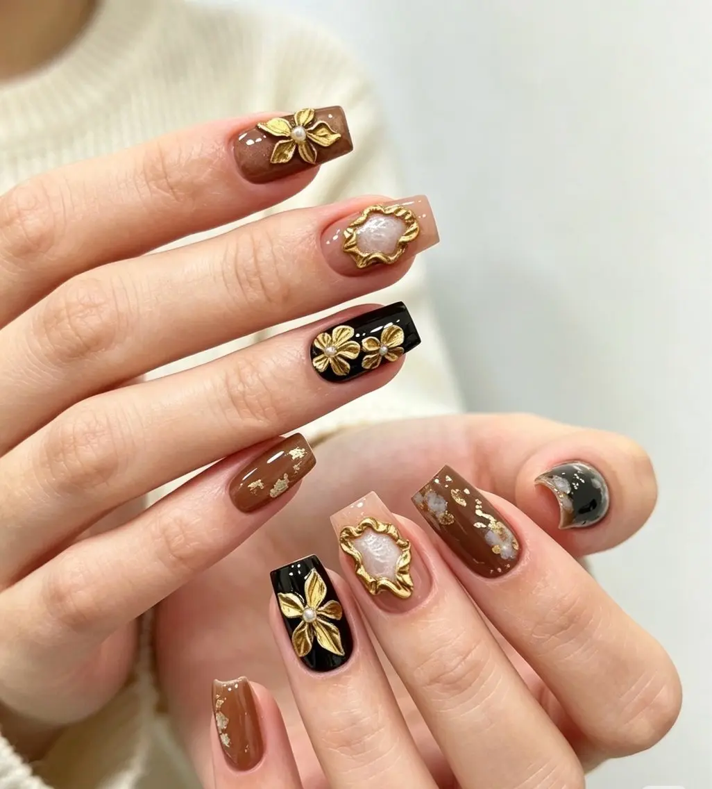 ネイル フレンチネイル ラメ(グリッター) ラメグラデーション マグネットネイル 持ち込み ハンドネイル Unicorn Nail原宿表参道のネイルデザイン