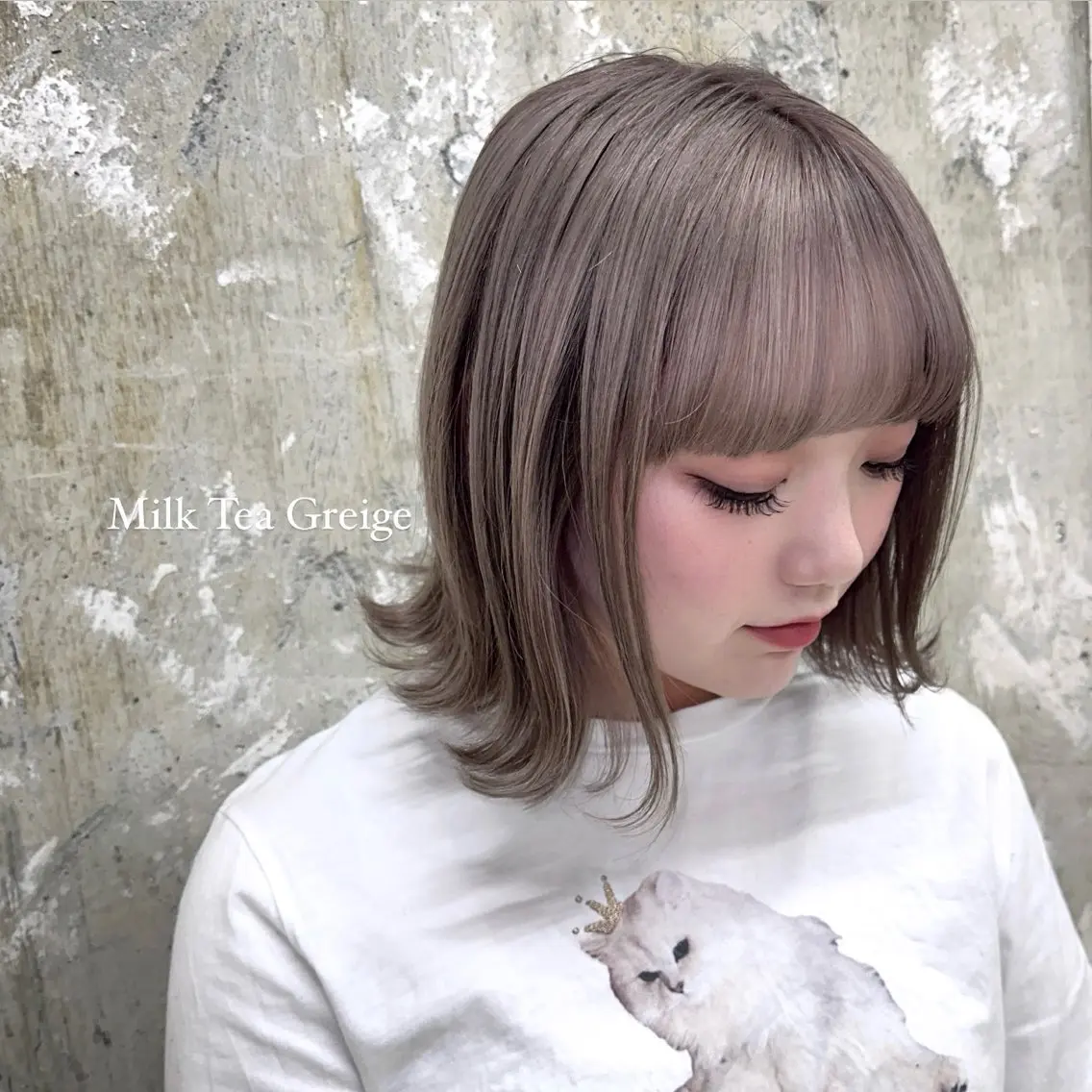 ミディアム カラー nanami ¦髪質改善¦ブリーチのヘアスタイル