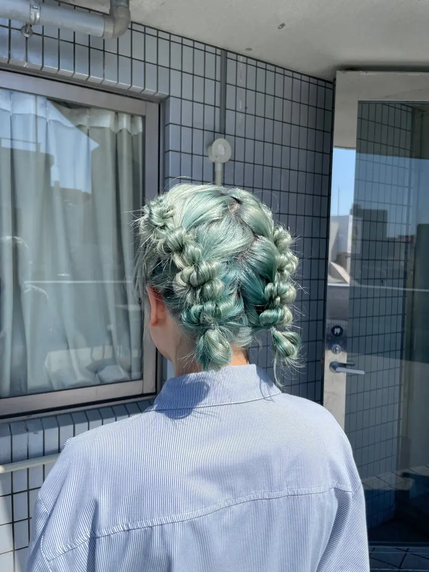 ミディアム ヘアセット TIDEHAIR SHUKAのヘアスタイル