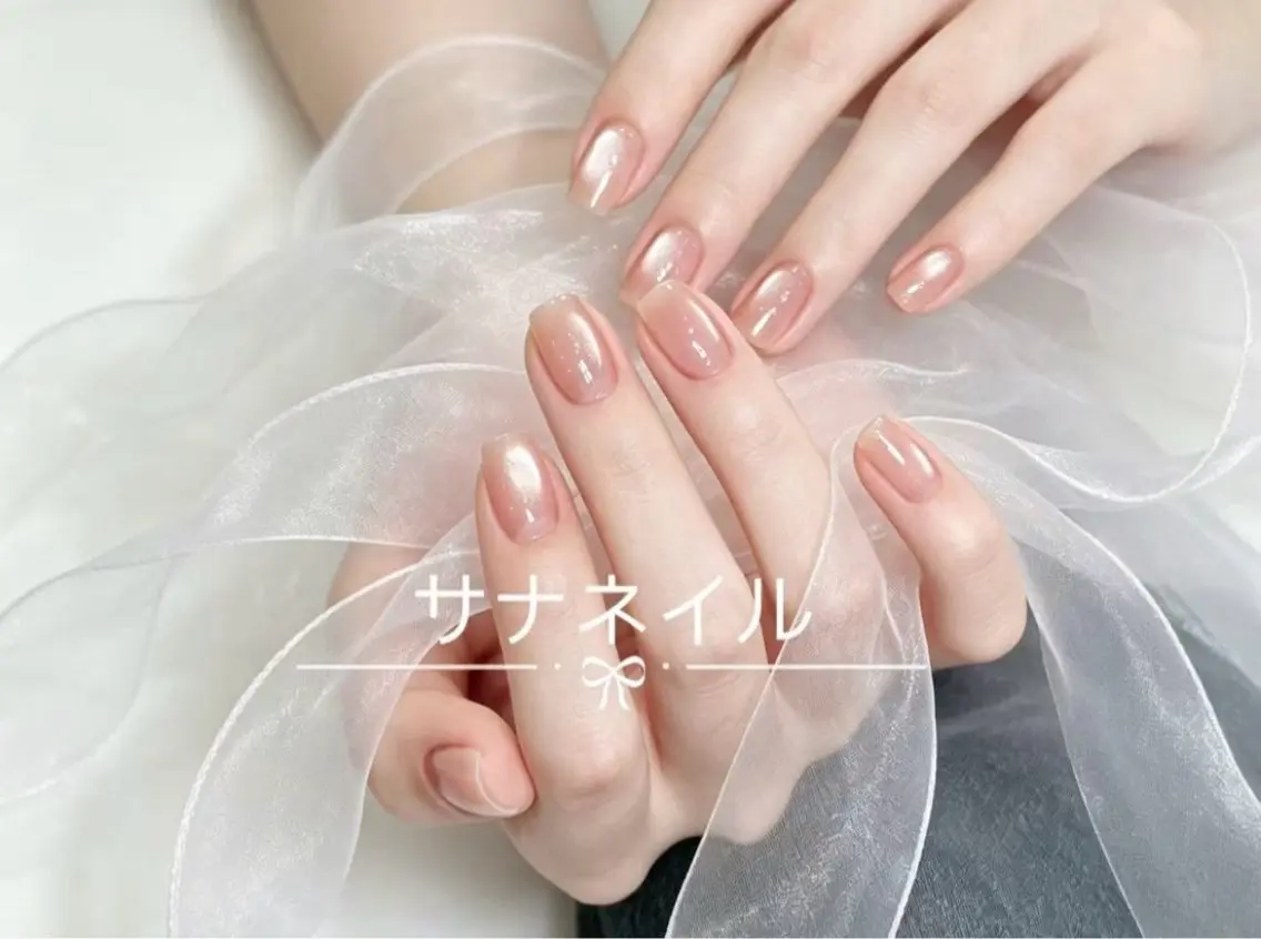 ✨ ちゅるん感～マグネットネイル(ビー玉) ✨の写真