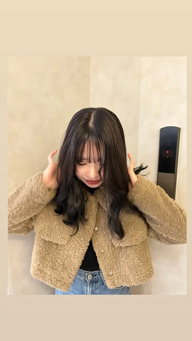 カラー 透明感カラー グレージュ asuka/ 大阪梅田のヘアスタイル
