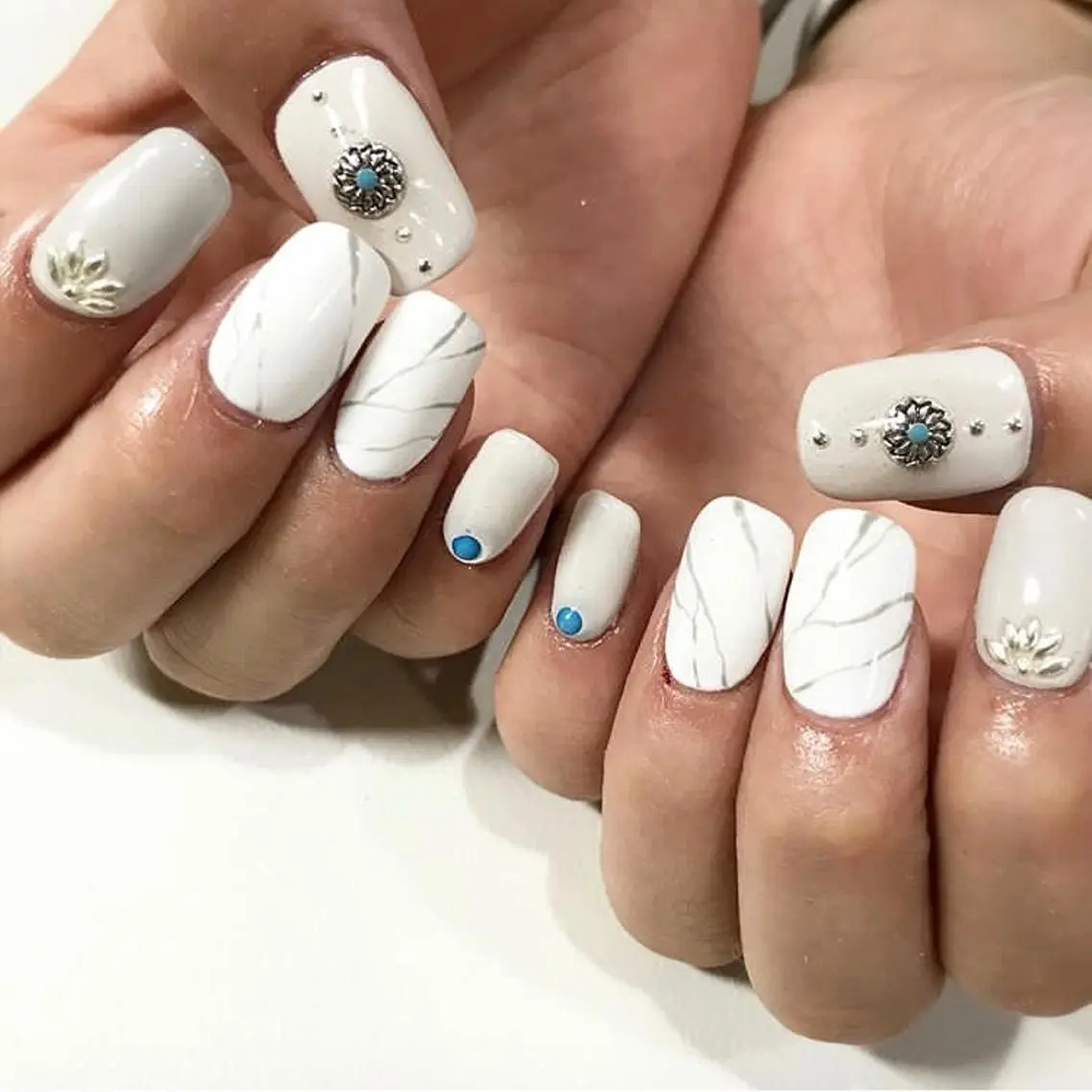 ネイル 渋谷/チップ長さ出し 👑アプレgel-xのネイルデザイン