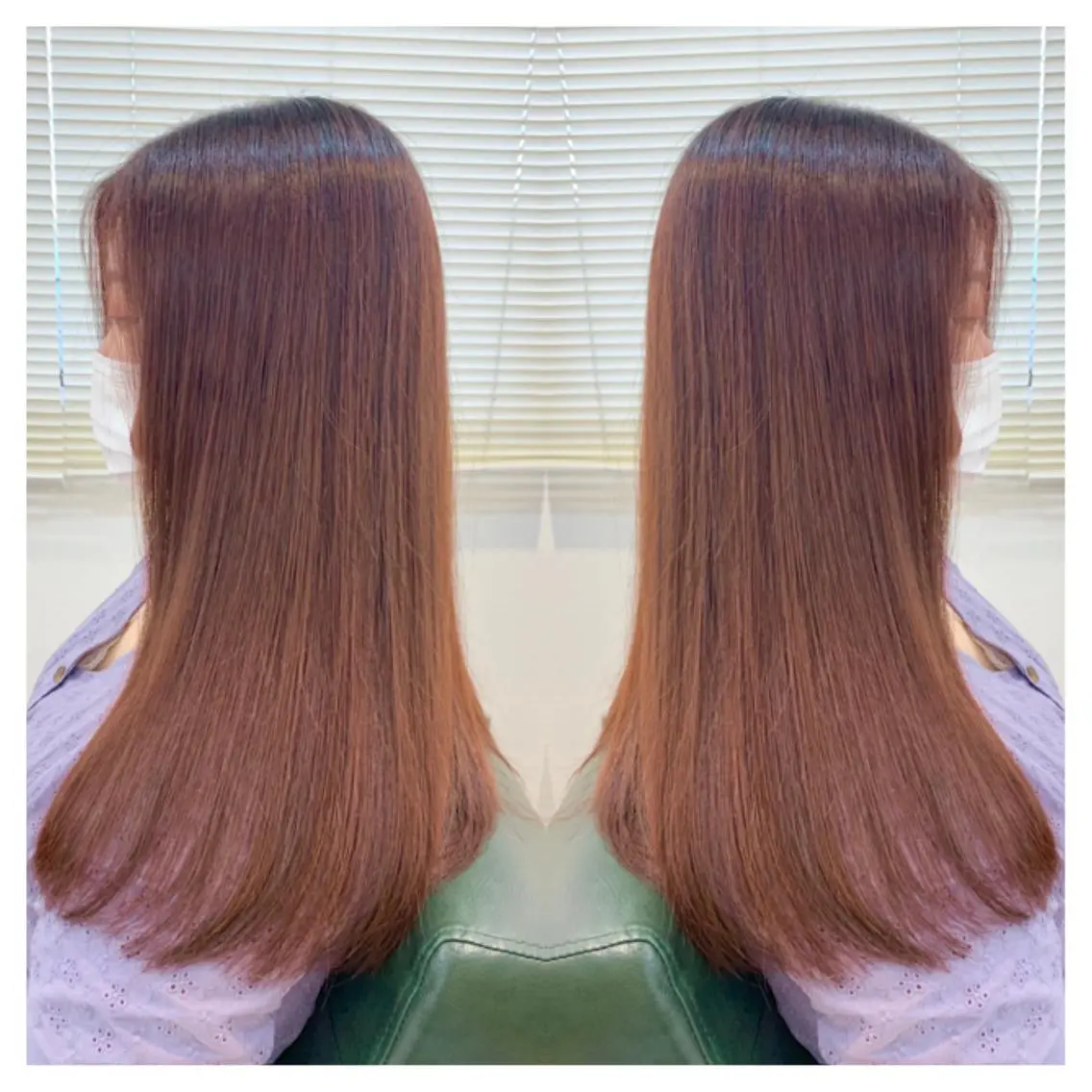 ロング カラー カット ヘアカラー トリートメント 村山 茉衣のヘアスタイル