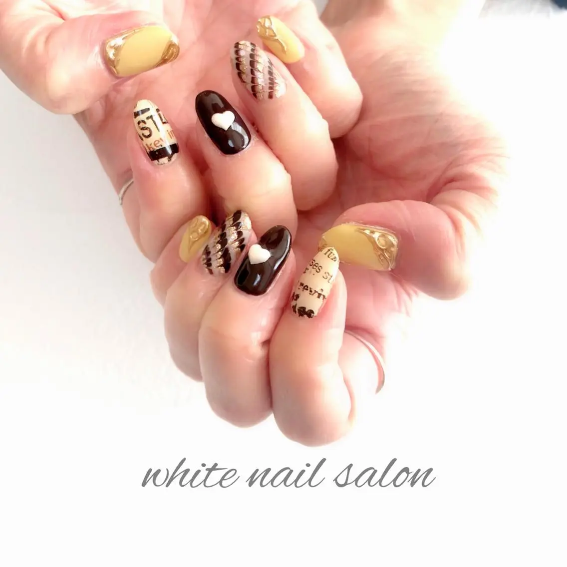 ネイル フットネイル ジェルネイル ハードジェル 持ち込み ソフトジェル white nail salonのネイルデザイン