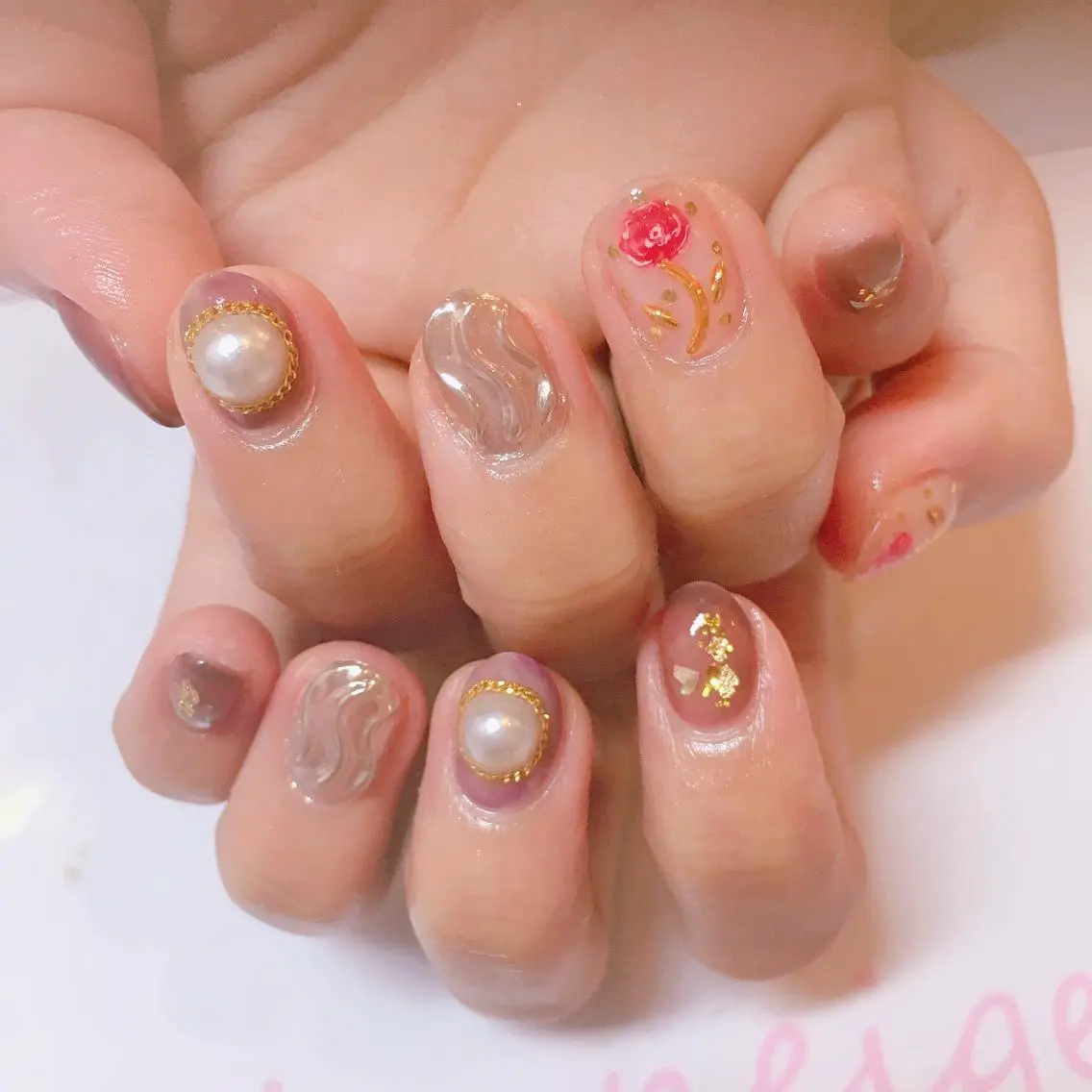 ネイル La neige* yuki 🐩🌙のネイルデザイン