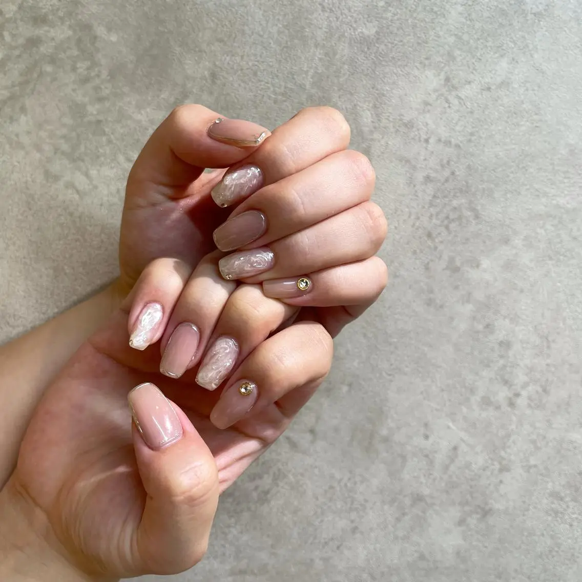 ネイル ハンドネイル ハンドケア nailsalon SuMILEのネイルデザイン