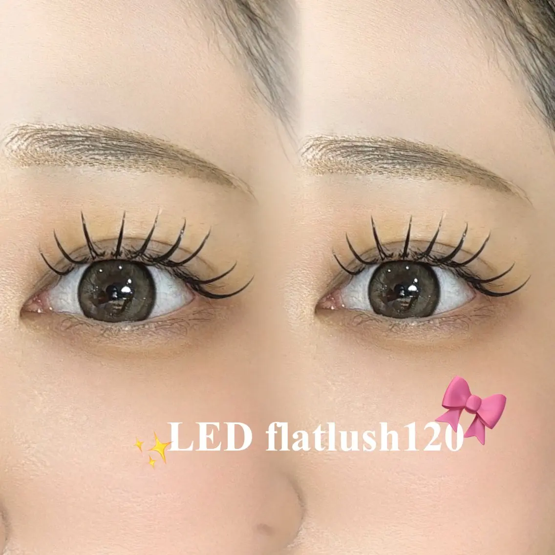 【8/30日限定】エクパ120本×LED　アイシャンプー+wコーティング付《新規》￥9,900　《再来》￥10,000の写真