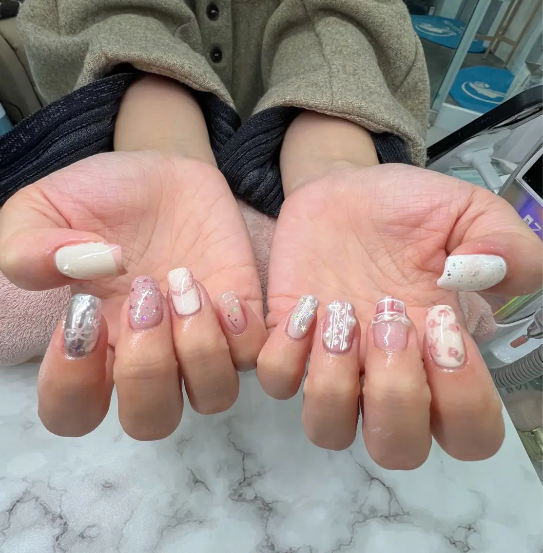 🍒🌟デザイン持ち込み オフ込み 7000円 💅🏻の写真