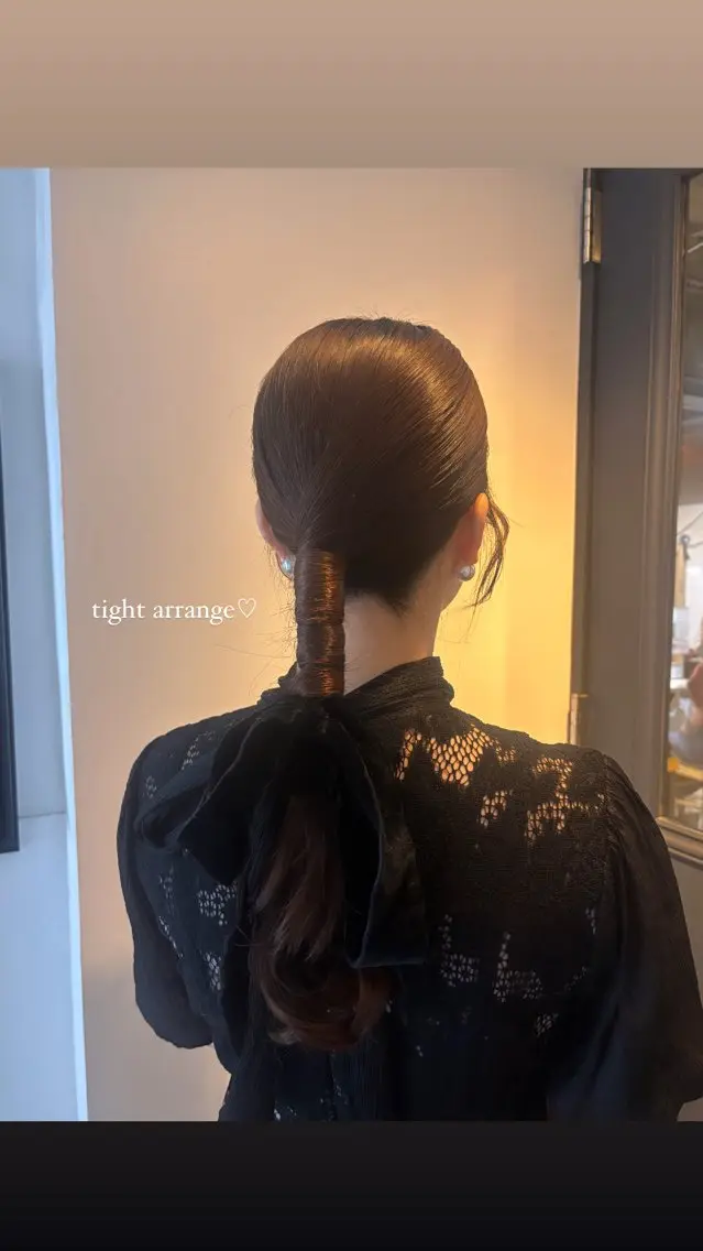 ヘアアレンジ 光本 杏のヘアスタイル