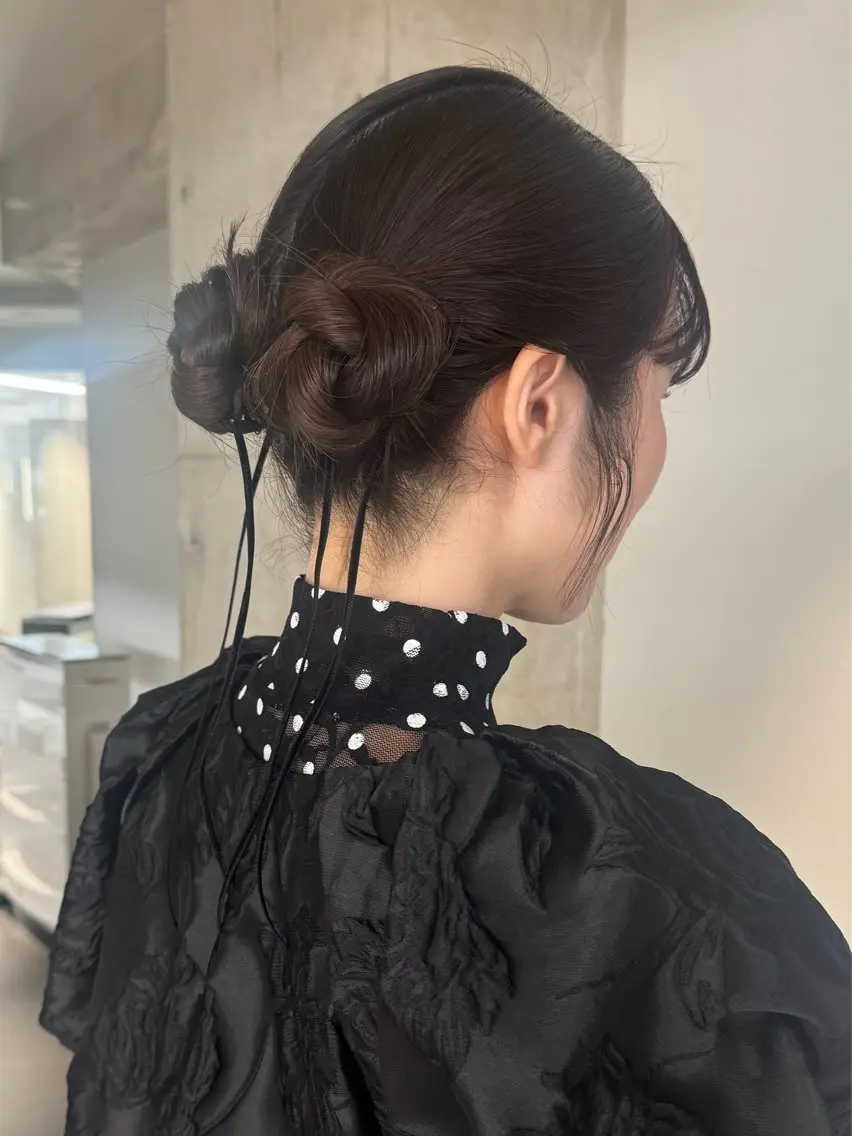 ミディアム ヘアセット MIES amane(アマネ)のヘアスタイル