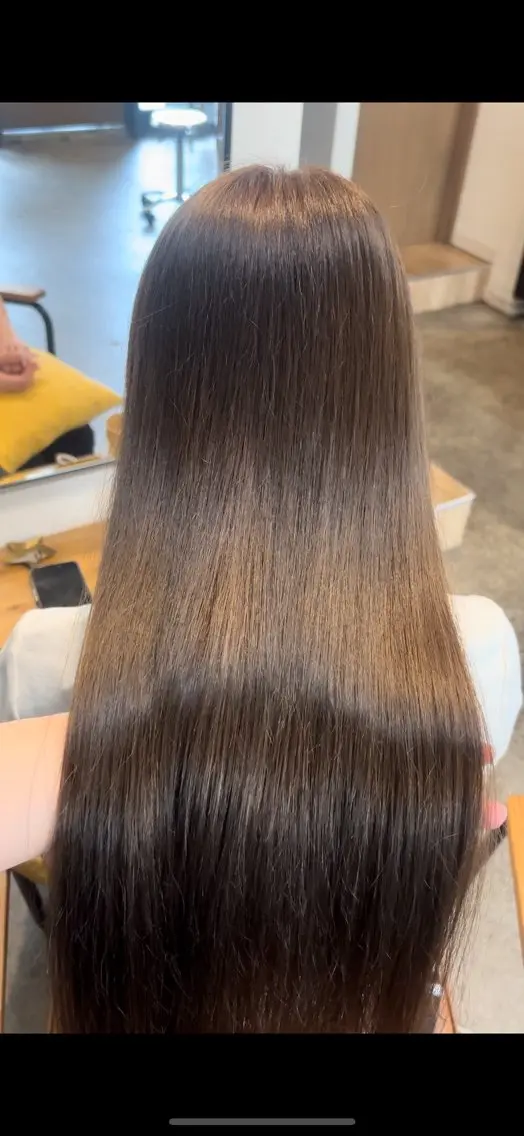 ロング ヘアカラー トリートメント 高槻No.1髪質改善 /艶髪カラー特化🫧のヘアスタイル