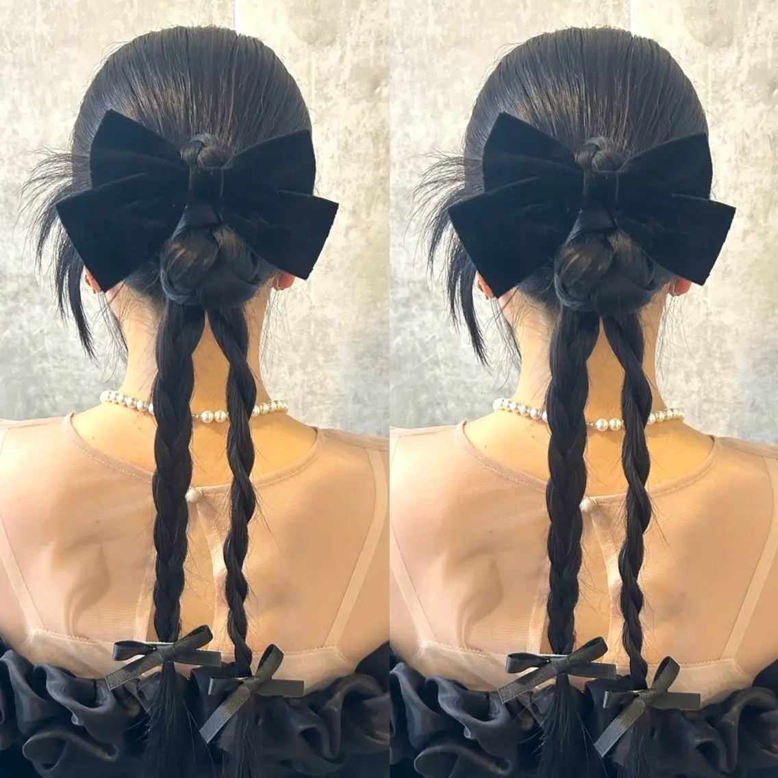 ロング ヘアアレンジ ロング ヘアセット ヘアメ🎀ハイトーン 🩵エクステ🪄しほのヘアスタイル