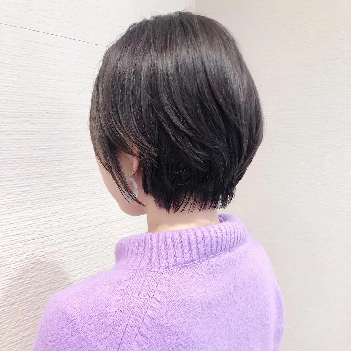 ショート カラー 三鷹で1番ショート ボブをカットする新谷のヘアスタイル