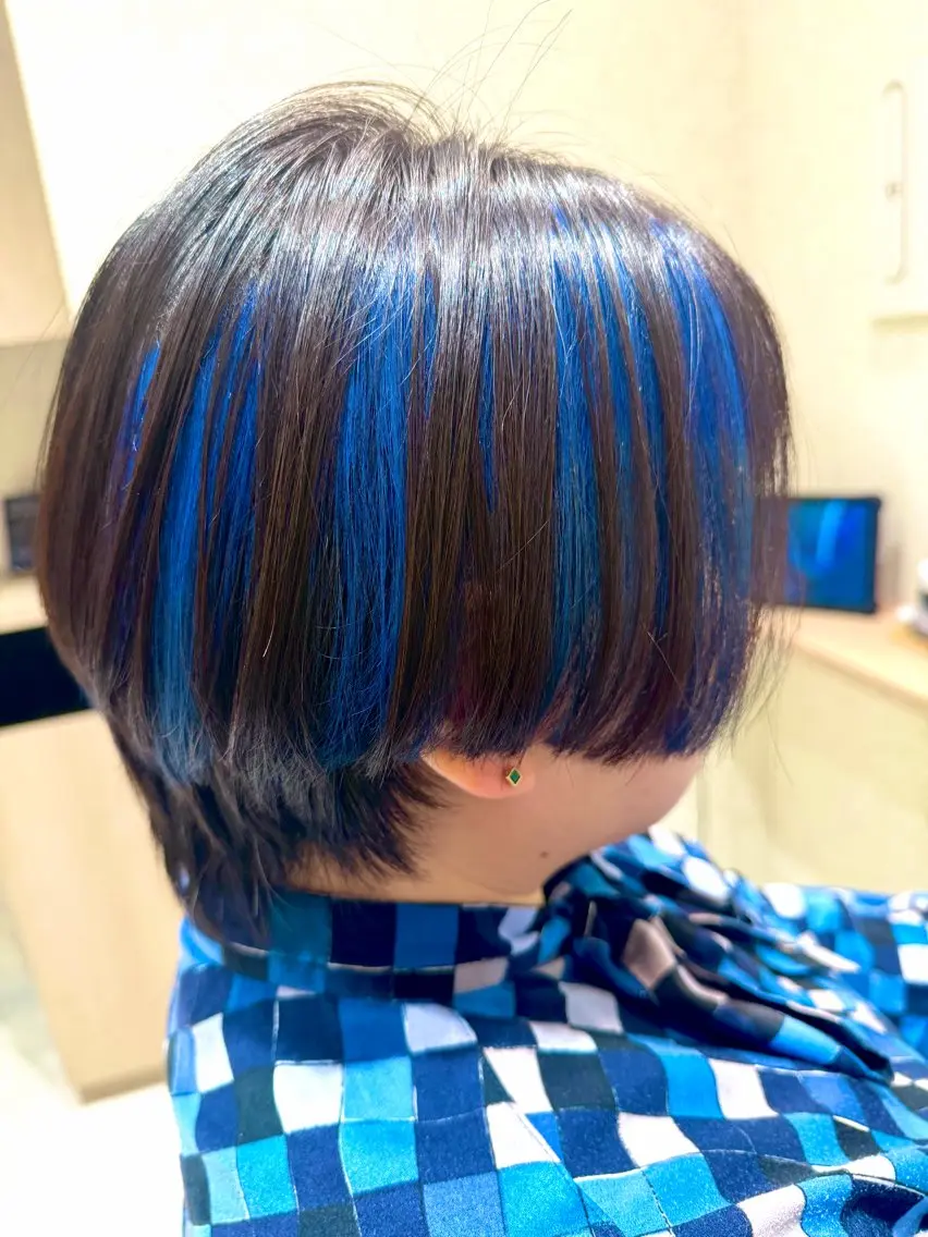 ショート LucksiMie ginza 明松のヘアスタイル