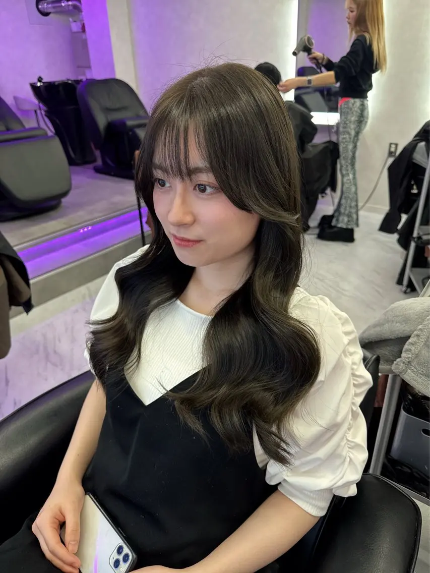 ロング カラー 🧸艶髪ハイトーン 🍪chan🍯のヘアスタイル