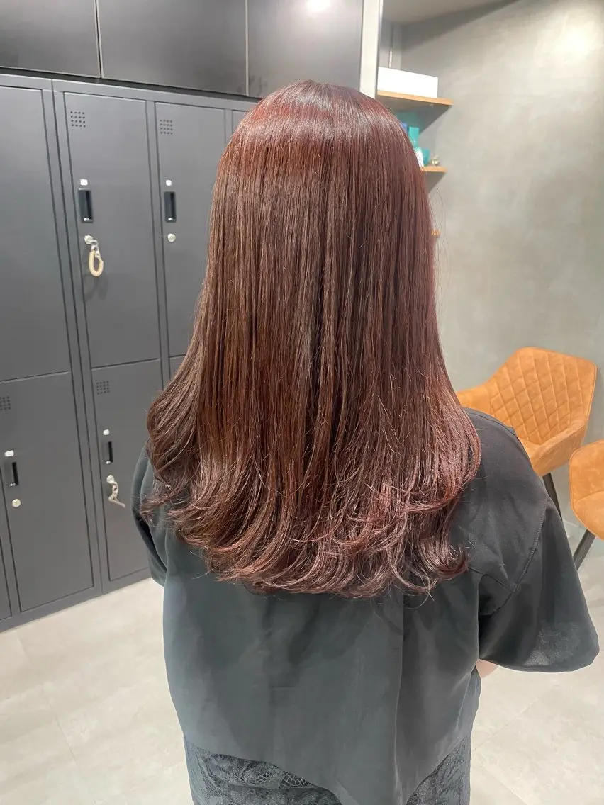 ロング カット ヘアカラー トリートメント ヘッドスパ ヘアセット モデル様募集中 /REIRIのヘアスタイル