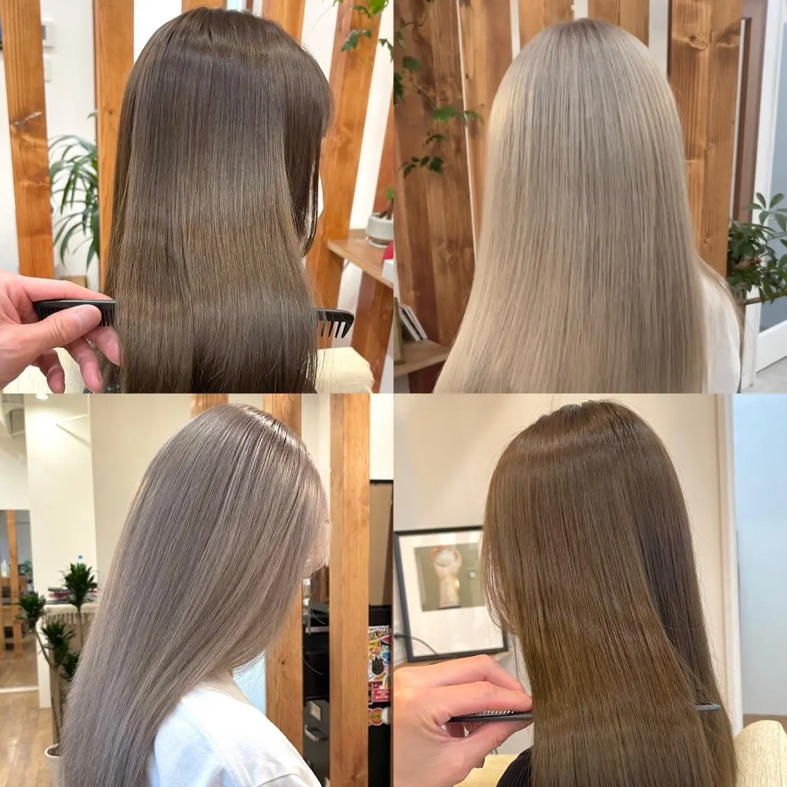 セミロング カラー 馬場 涼平のヘアスタイル