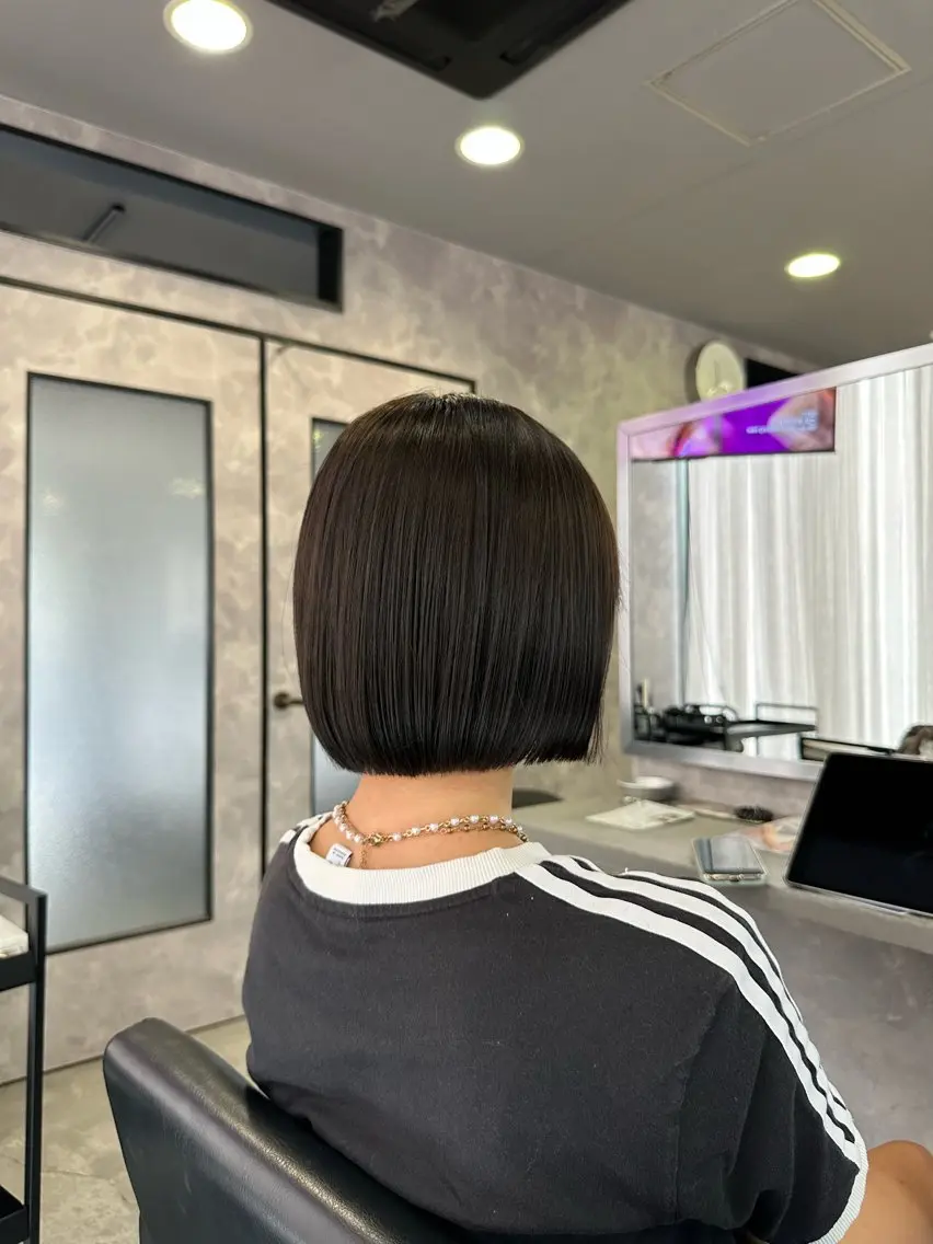 ショート 楠奥 結衣のヘアスタイル