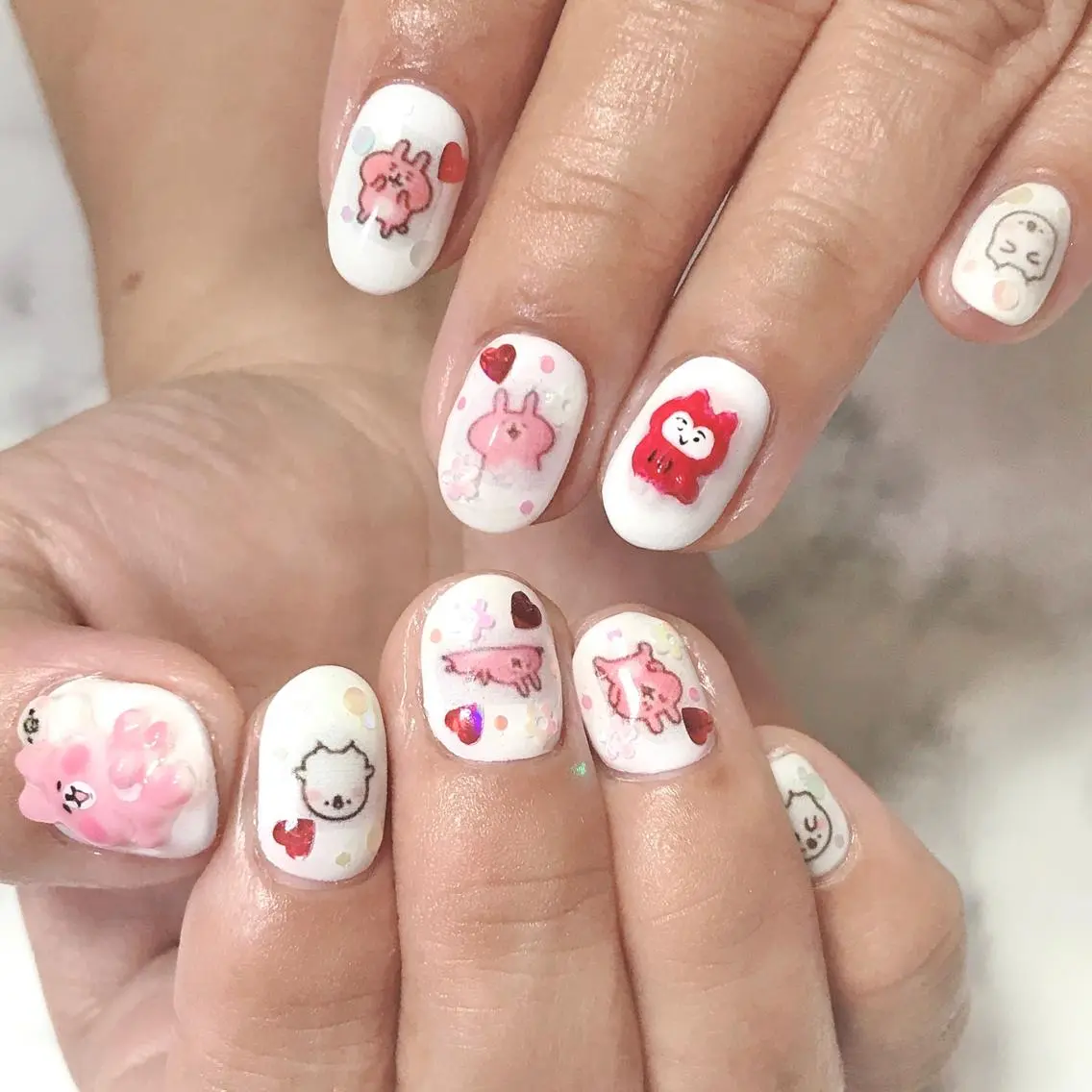 ネイル ワンカラーネイル ステラ marikominoのネイルデザイン