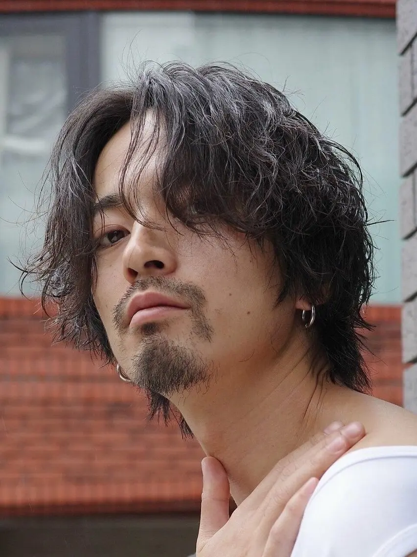 ミディアム パーマ ミディアムパーマ カット パーマ クドウレイ fifth神南のヘアスタイル