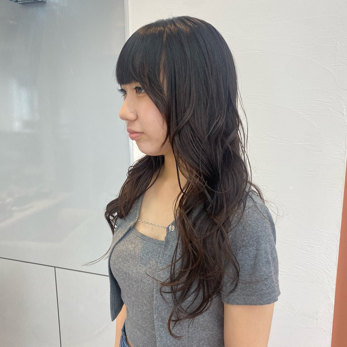 ロング 境 はるきのヘアスタイル