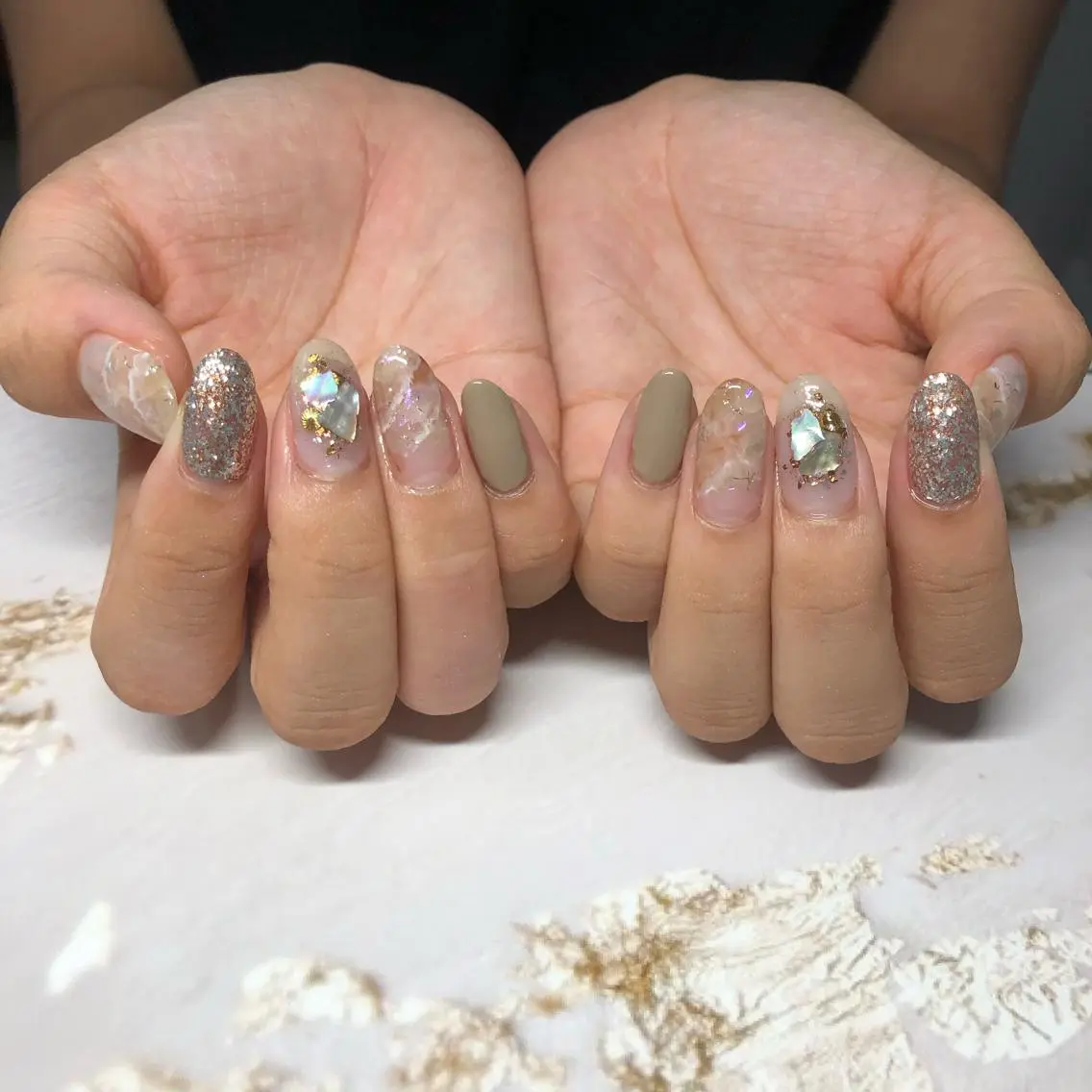 ネイル ニュアンスネイル ハンドネイル ND NAIL Ayakaのネイルデザイン