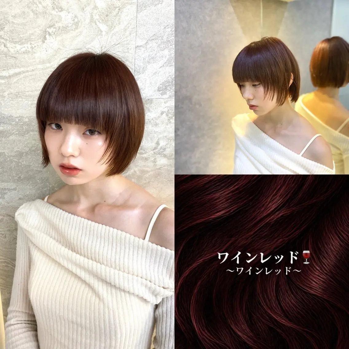 ショート 小顔カット/ 透明カラー/礼二郎のヘアスタイル