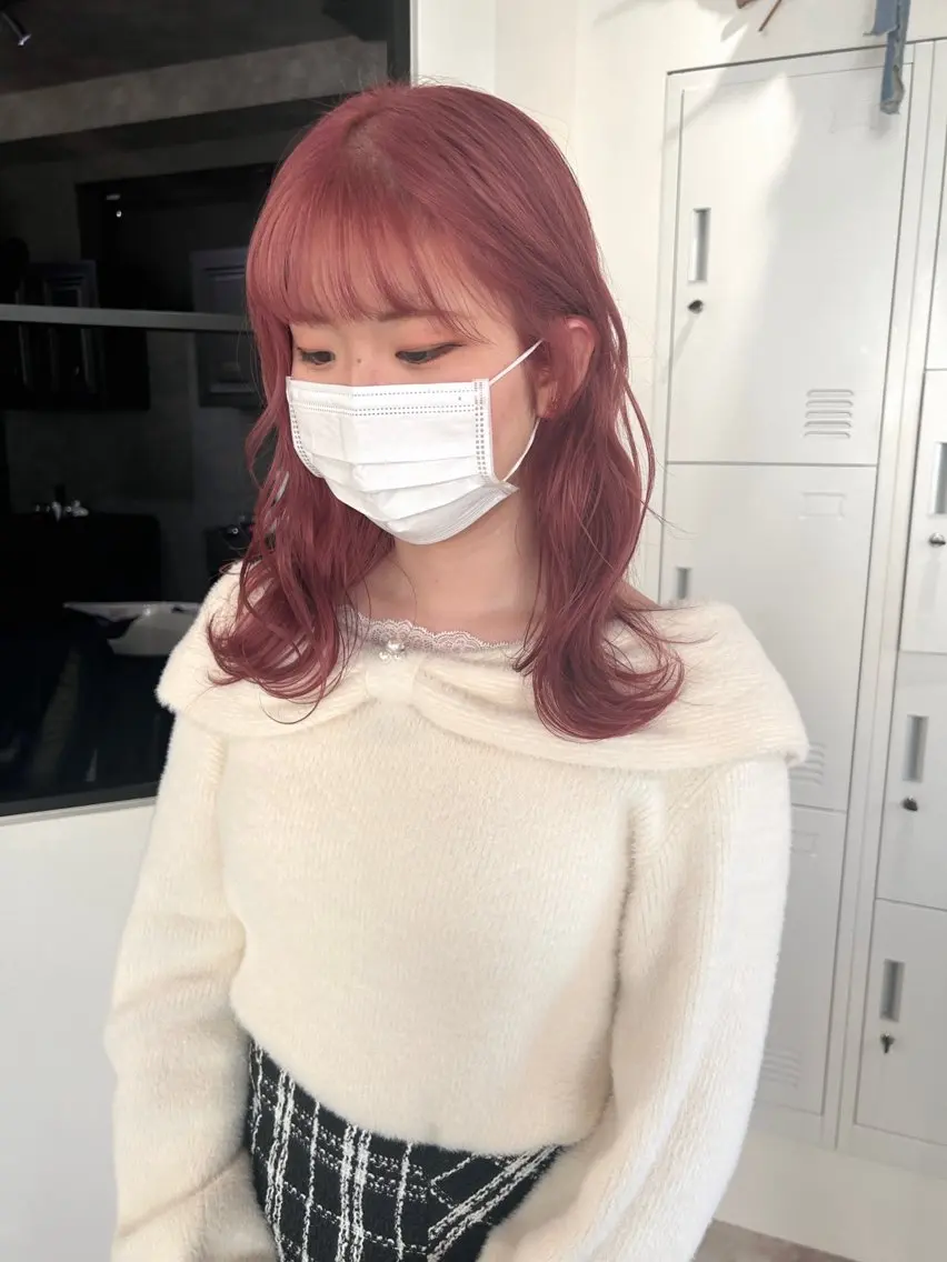 🫧🎀カット+ブリーチありのダブルカラー+ケラフェクトトリートメント👗🫧の写真