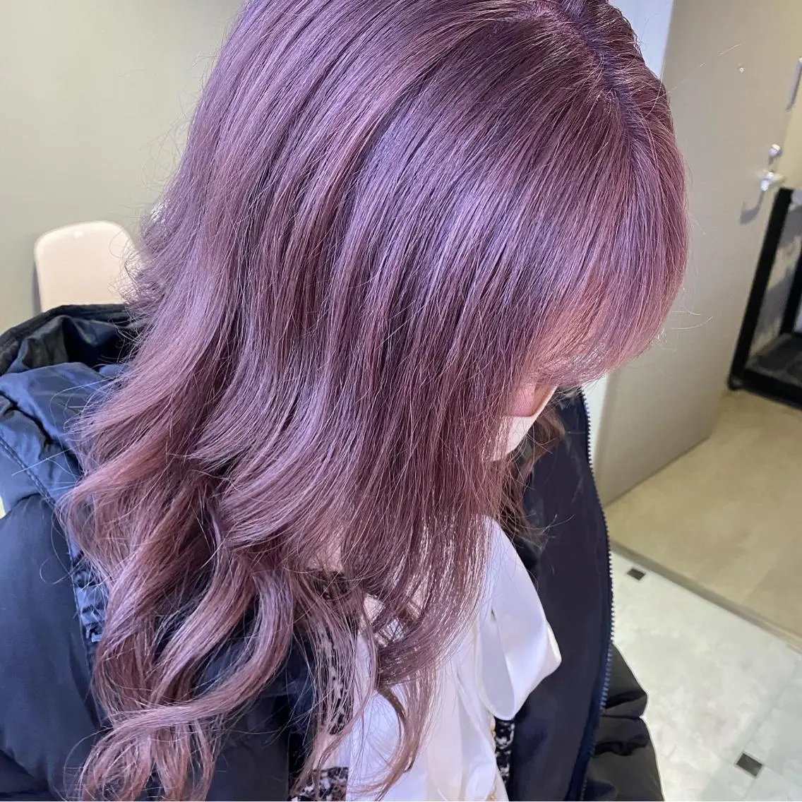 ロング カラー ヘアアレンジ レイヤーダブルカラー KYONのヘアスタイル