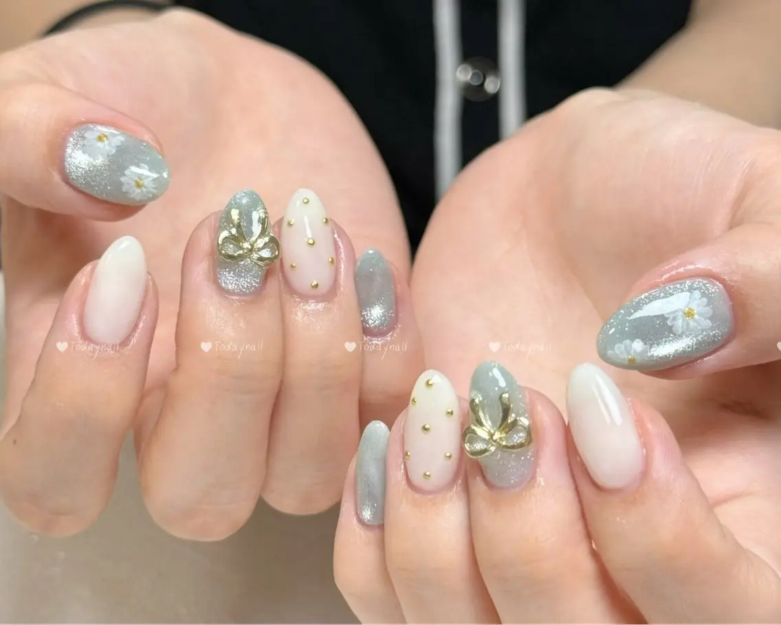 ネイル ハンドネイル 🎀Today nail💅のネイルデザイン
