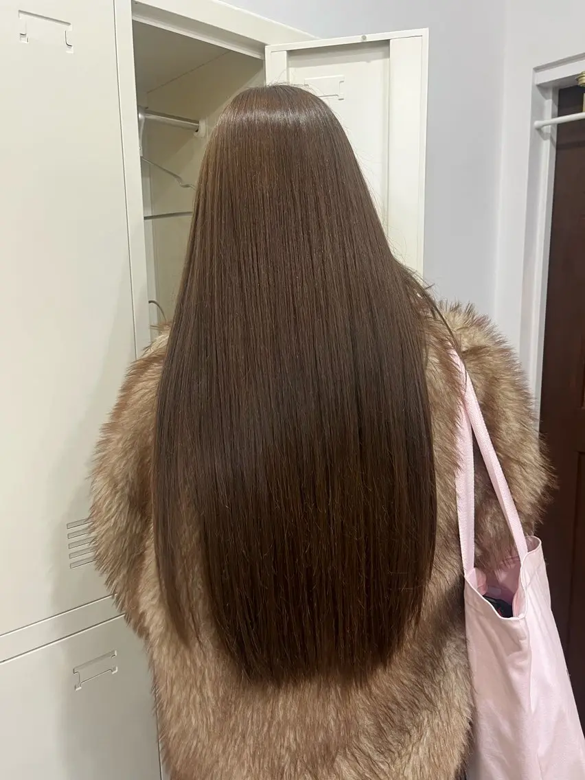 ロング カラー Sanaダブルカラー ✨️パルコ徒歩1分のヘアスタイル