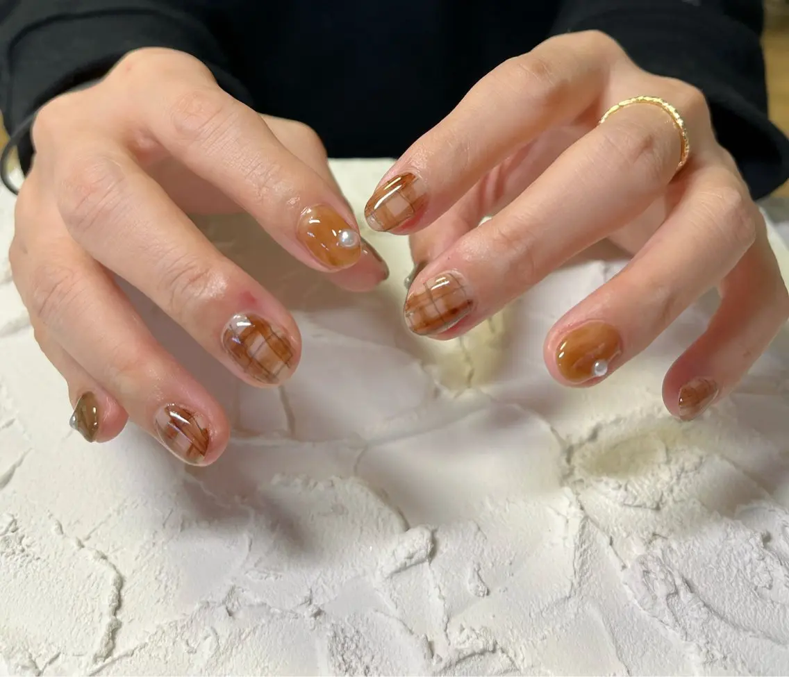 ネイル ハンドネイル Lofi nails ゆきこのネイルデザイン
