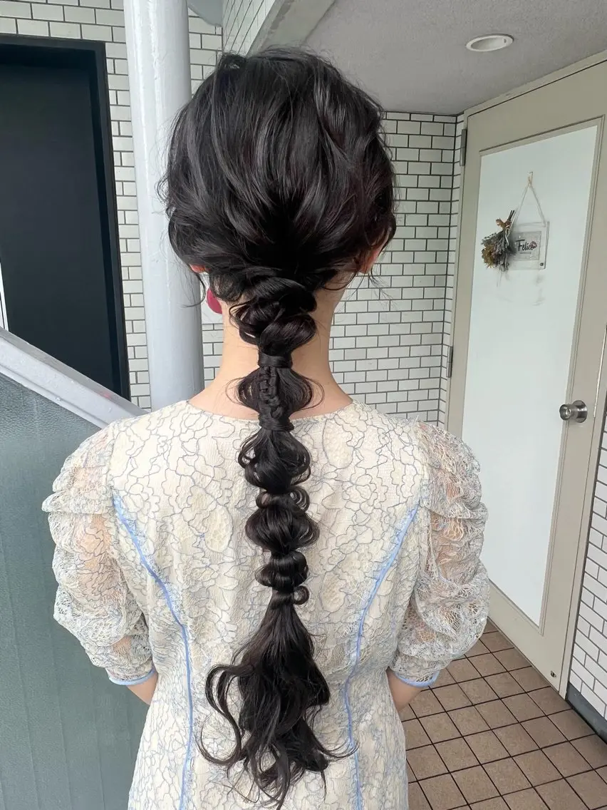 ヘアアレンジ ヘアセット 大人可愛いヘアメイク 💋🧚♀️しずかのその他イメージ