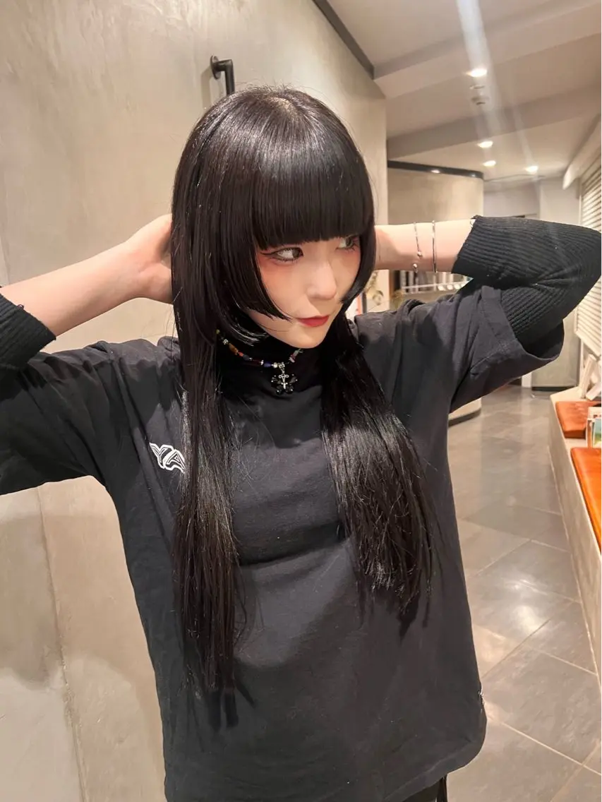 ✂︎髪質改善【3回目以降】やわらかいストレート+2stepトリートメントの写真