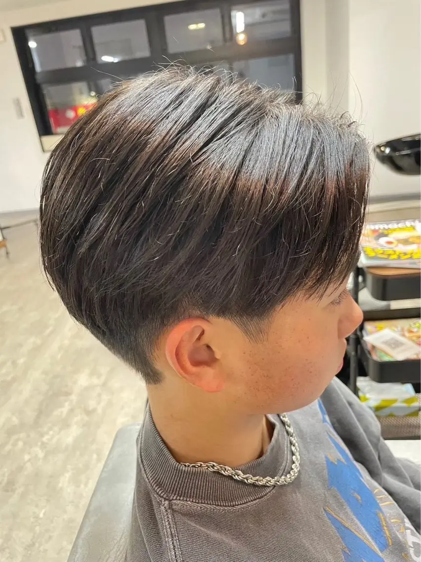【メンズ限定】☔️梅雨対策☔️ストレートパーマ +カット✂️✂️の写真