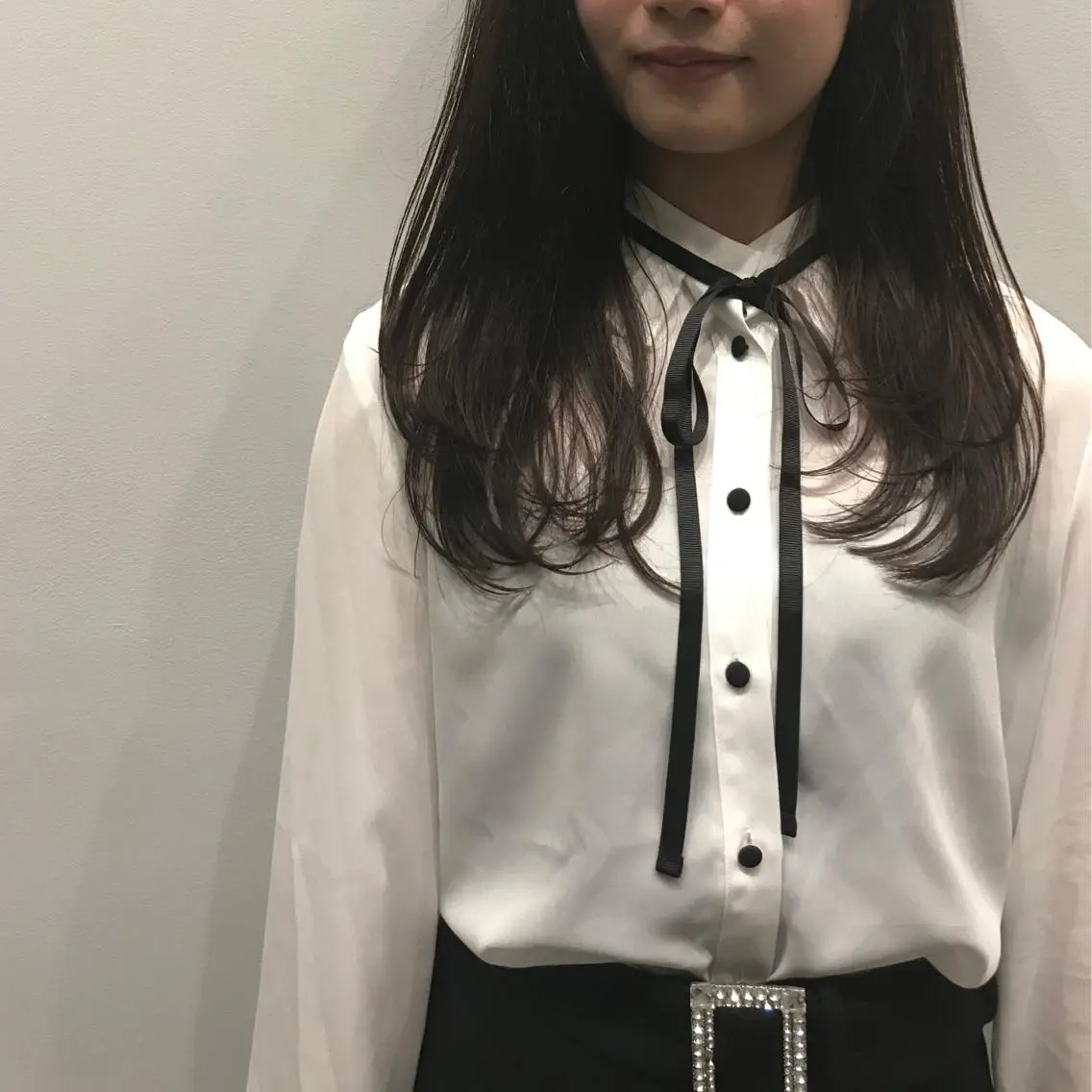 ロング 壁谷  加保理のヘアスタイル
