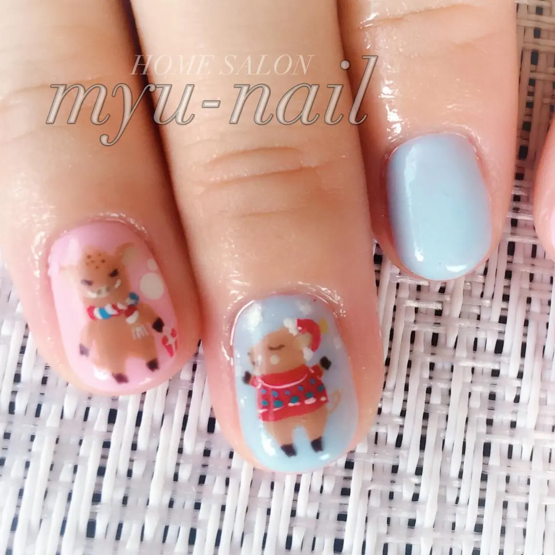 ネイル ハンドネイル ホームサロン myu-nailのネイルデザイン