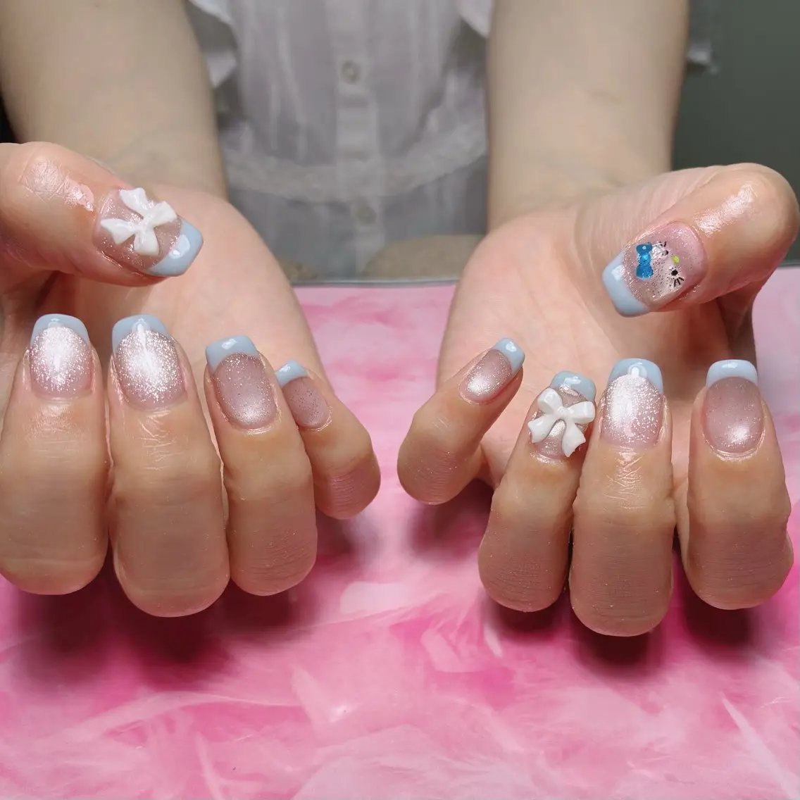 ミディアム hs nail salonのネイルデザイン