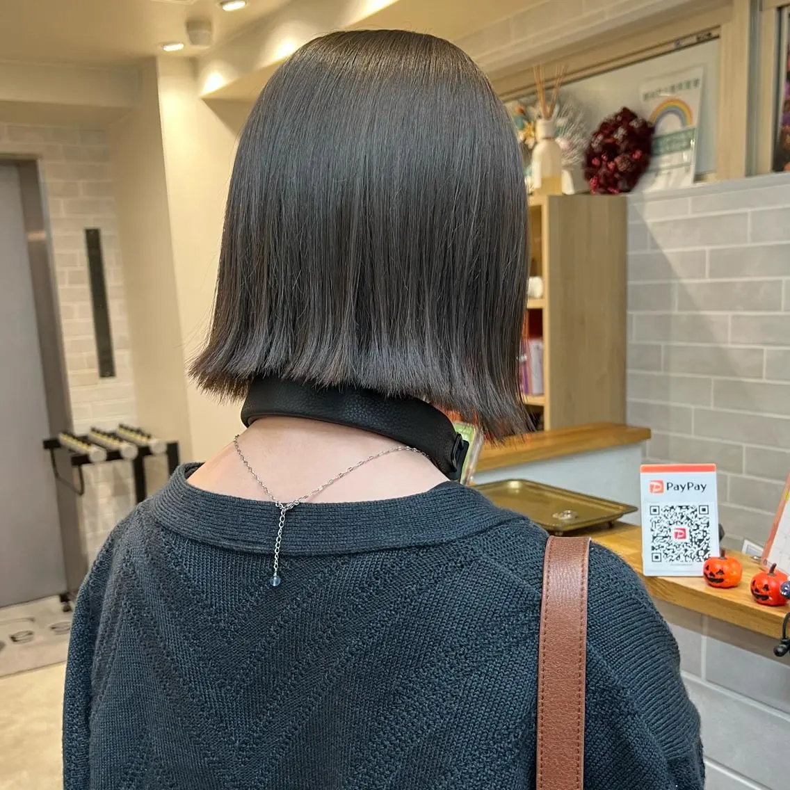 ミディアム カラー ベージュカラー 透明感カラー オリーブベージュ ✨️今だけ無料✨️ 鶴田みなみのヘアスタイル