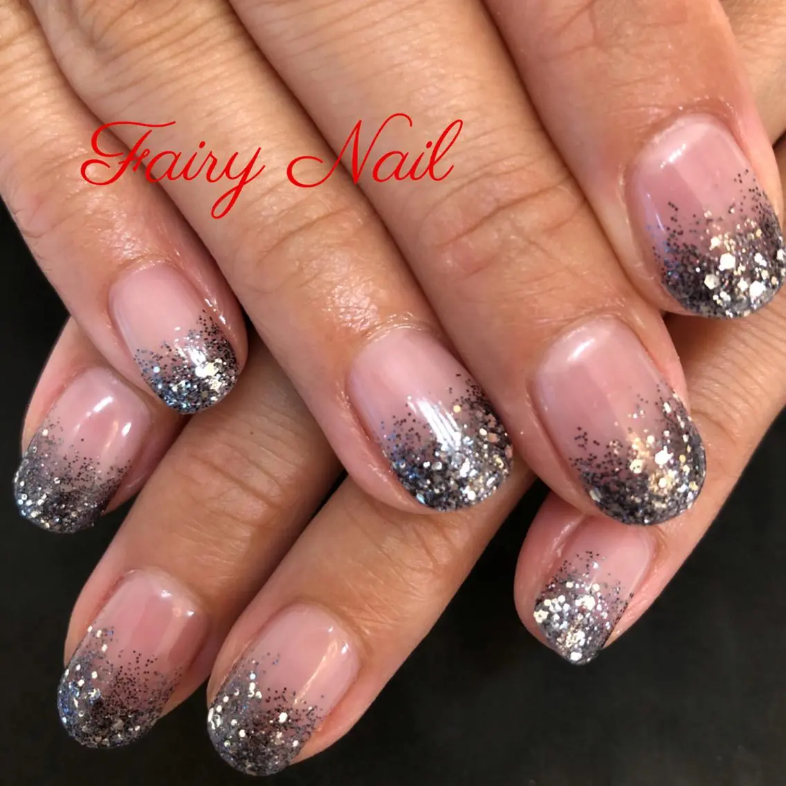 ネイル ラメ(グリッター) Fairy nailのネイルデザイン