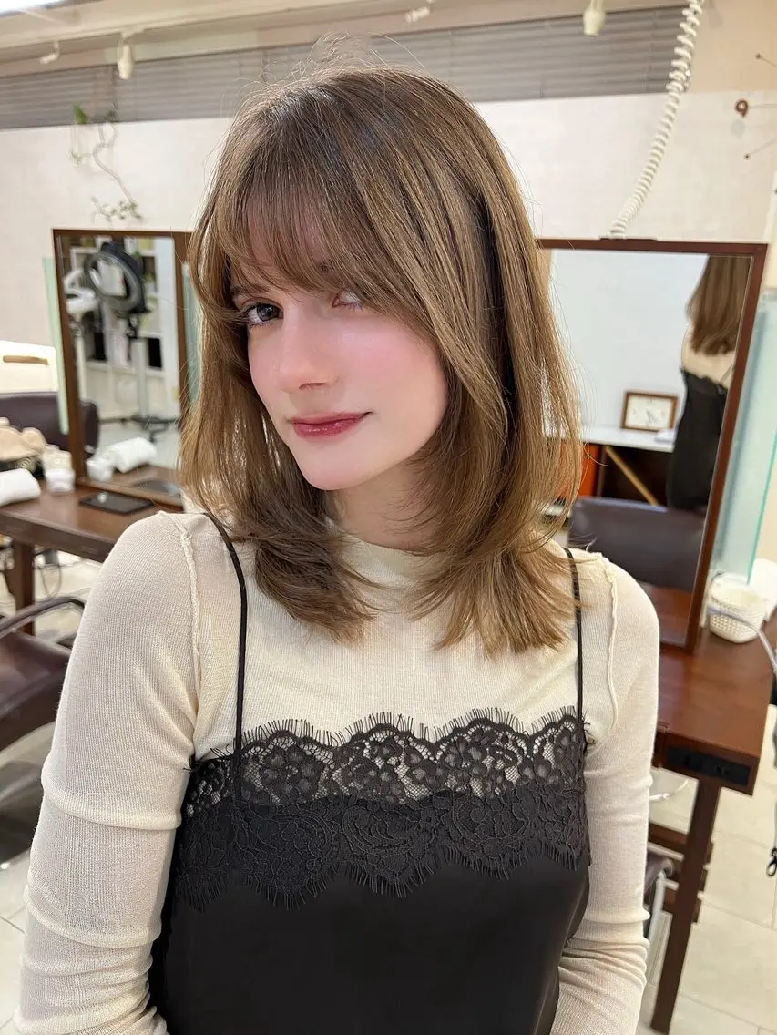 カラー ヘアカラー 掛川 真那斗のヘアスタイル