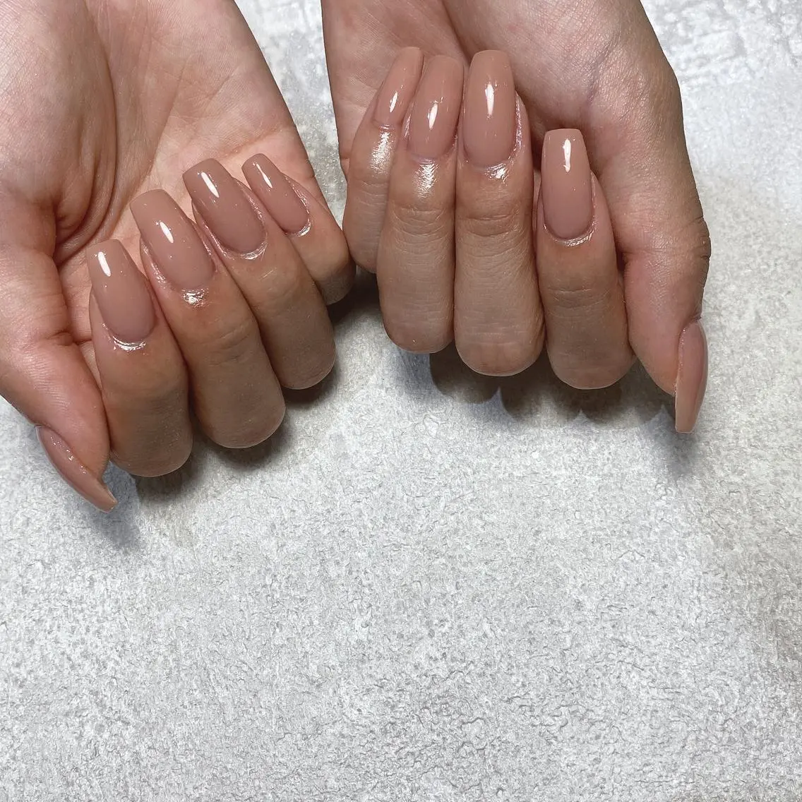 ネイル シンプルネイル 菅 恵奈のネイルデザイン