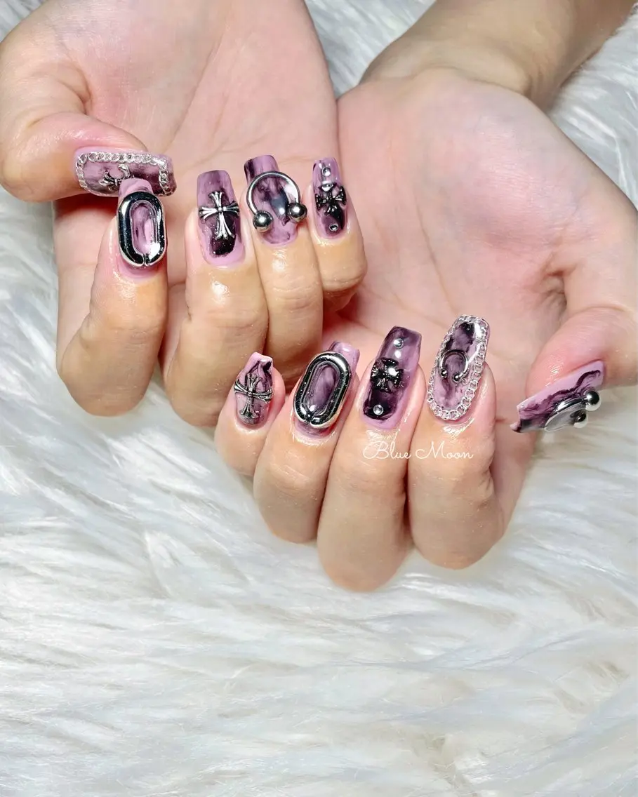 ネイル ハンドネイル フットネイル ハンドケア nail salon Blue Moonのネイルデザイン