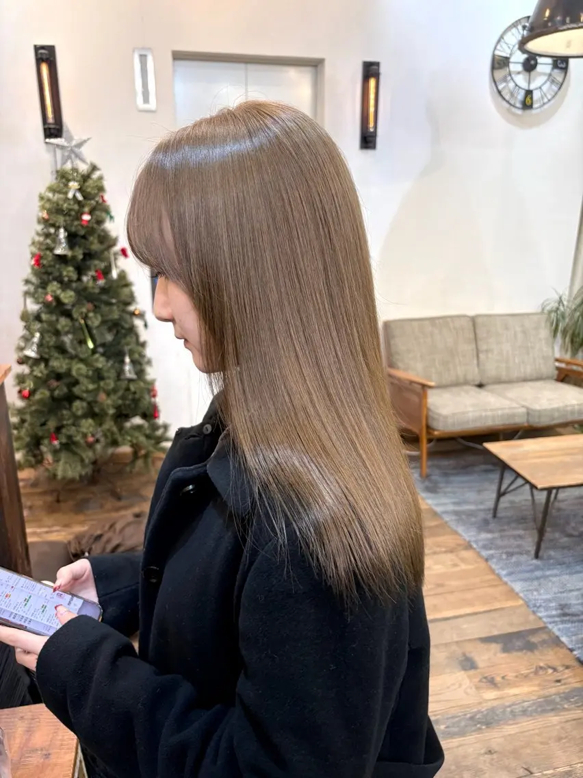 ミディアム ヘアカラー カラーモデル✨/ 蛍🧸のヘアスタイル