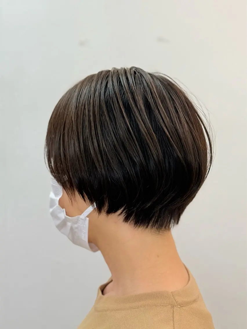 ショート ショートヘア 冨田 豊のヘアスタイル