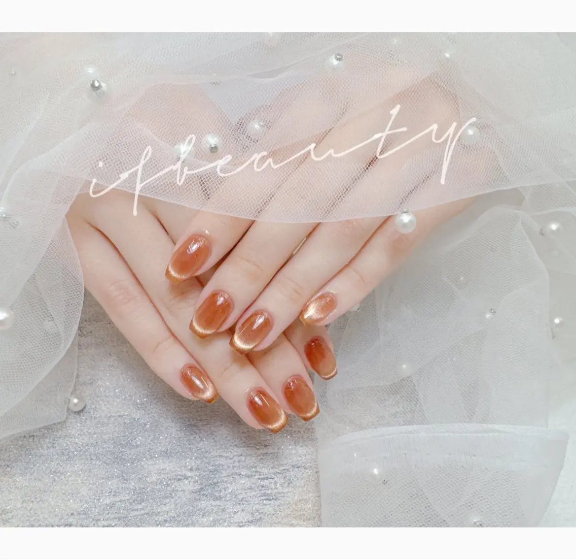 本日限定人気No1マグネットネイル💅2色選べる　カラー500以上ありの写真